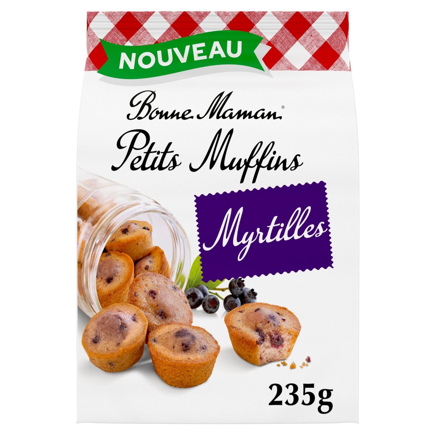 Little Candied Blueberry Muffins BONNE MAMAN