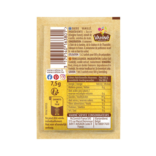 Sucre Vanillé VAHINE