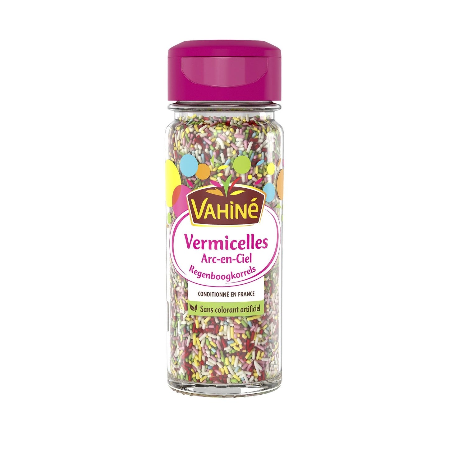 Vermicelles Arc-En-Ciel VAHINE le flacon de 65 g