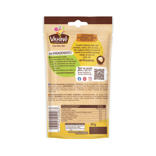 VAHINE Crushed Macadamia Nuts