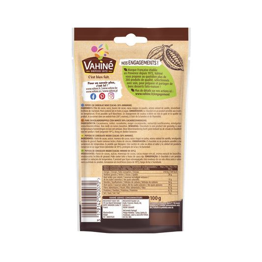 Maxi Pépites de Chocolat Noir VAHINE