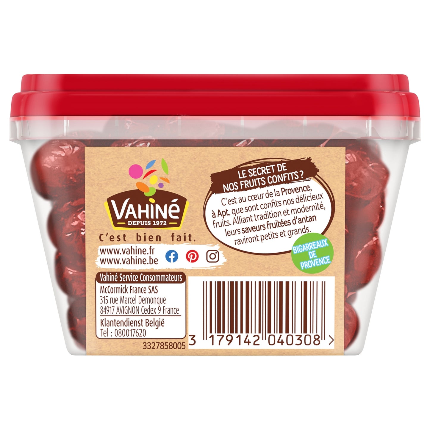 Candied Fruit Bigarreaux VAHINE