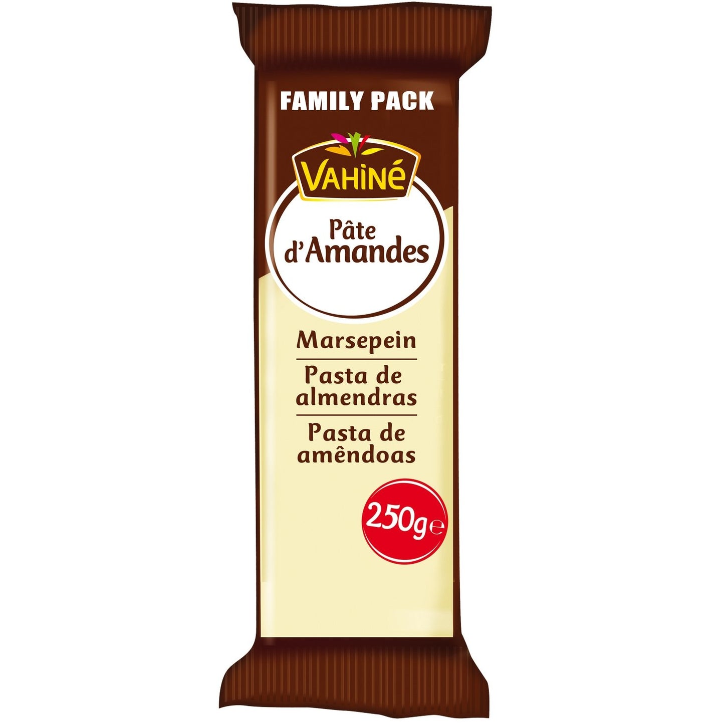 Pâte d'Amandes VAHINE le sachet de 250 g