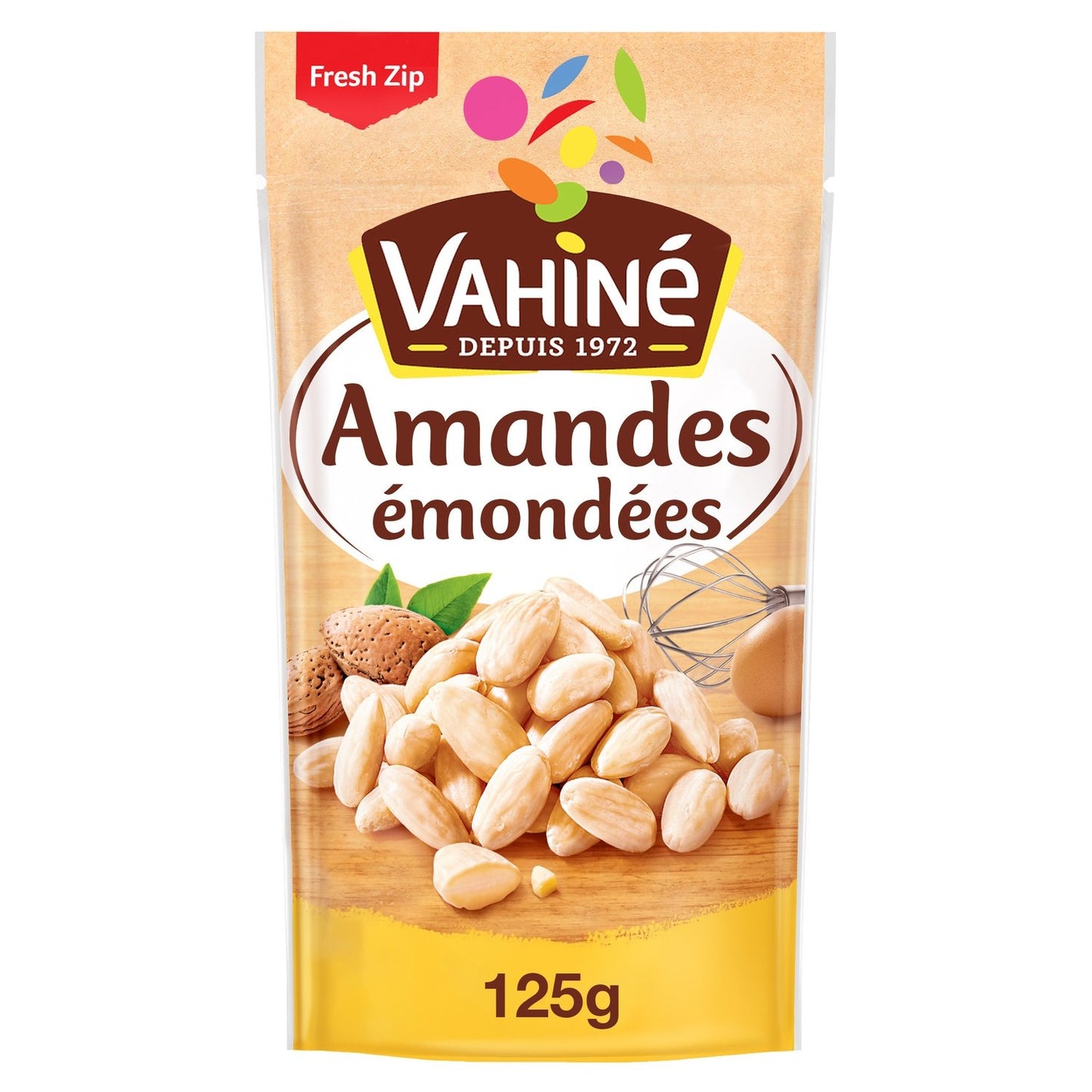 Amandes Émondées VAHINE le sachet de 125 g