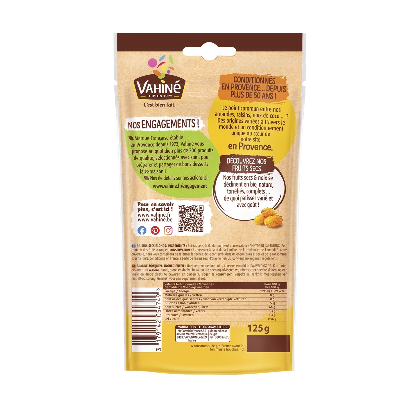 VAHINE Blond Grapes