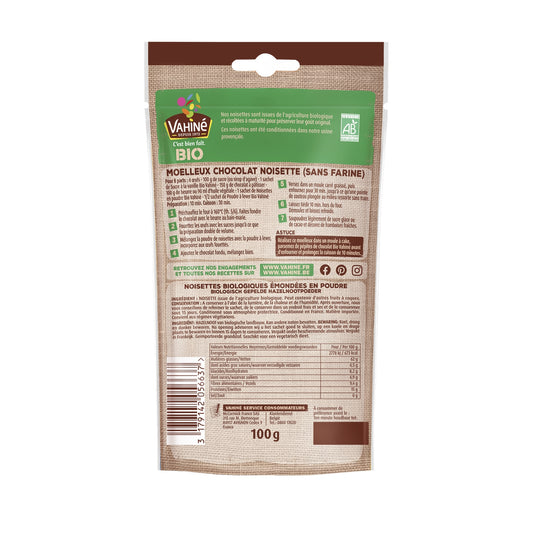 VAHINE Organic Powdered Hazelnuts