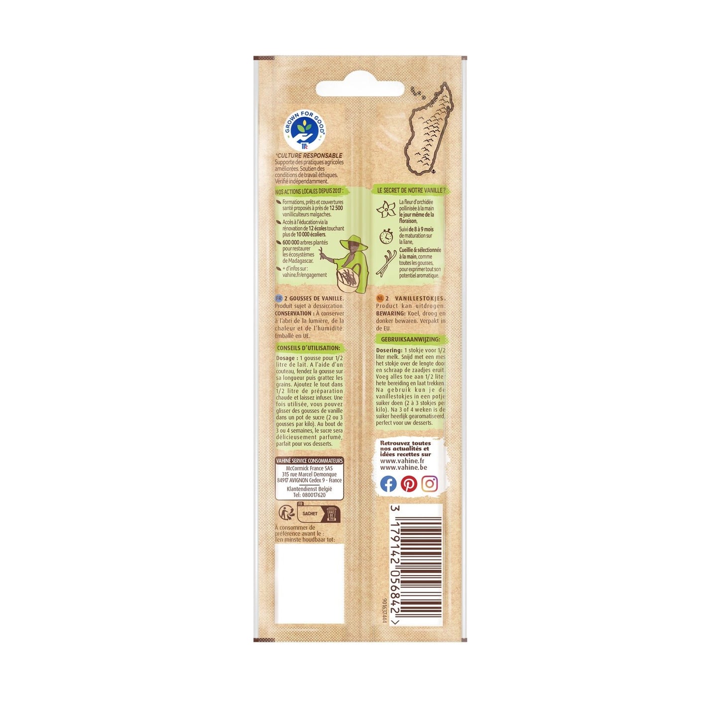 Gousse de Vanille Vanille VAHINE