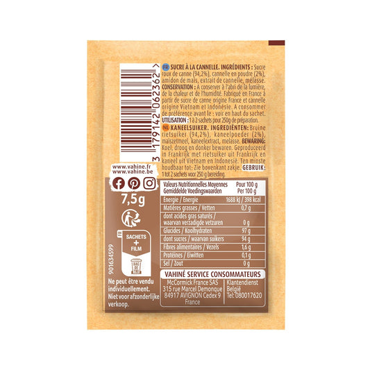 Sucre à la Cannelle VAHINE