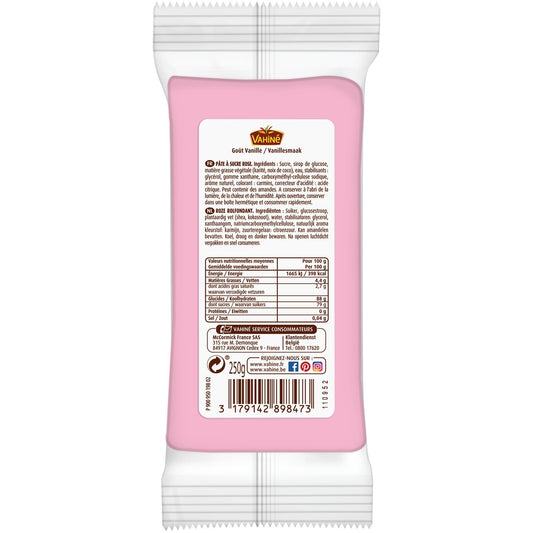 VAHINE Pink Sugar Paste