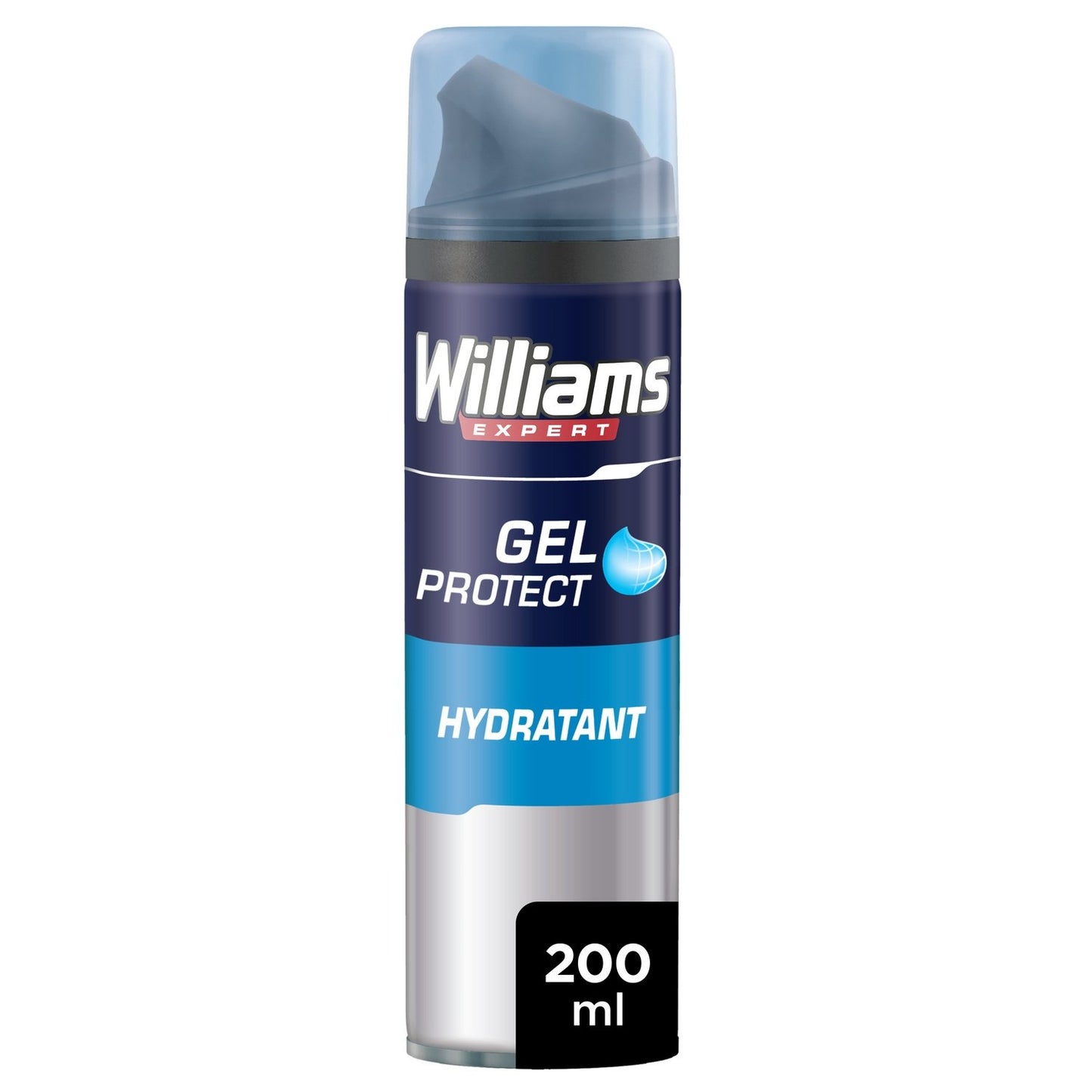 Gel à Raser Homme Hydratant Expert WILLIAMS la bombe de 200 ml