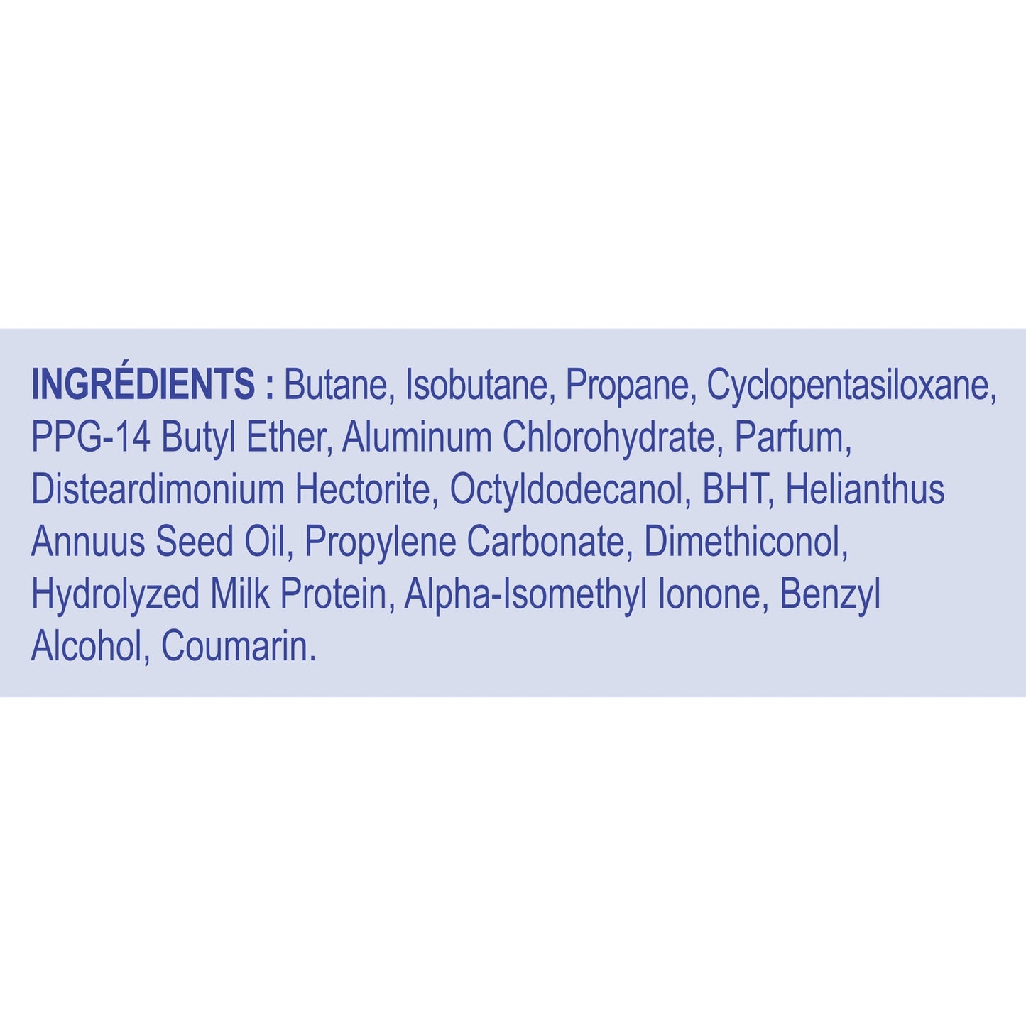 Déodorant Spray Anti-Transpirant 48h Anti-Traces Lait et Coton MONSAVON