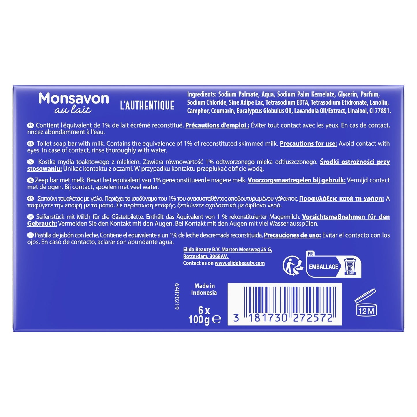 MONSAVON Milk Soap