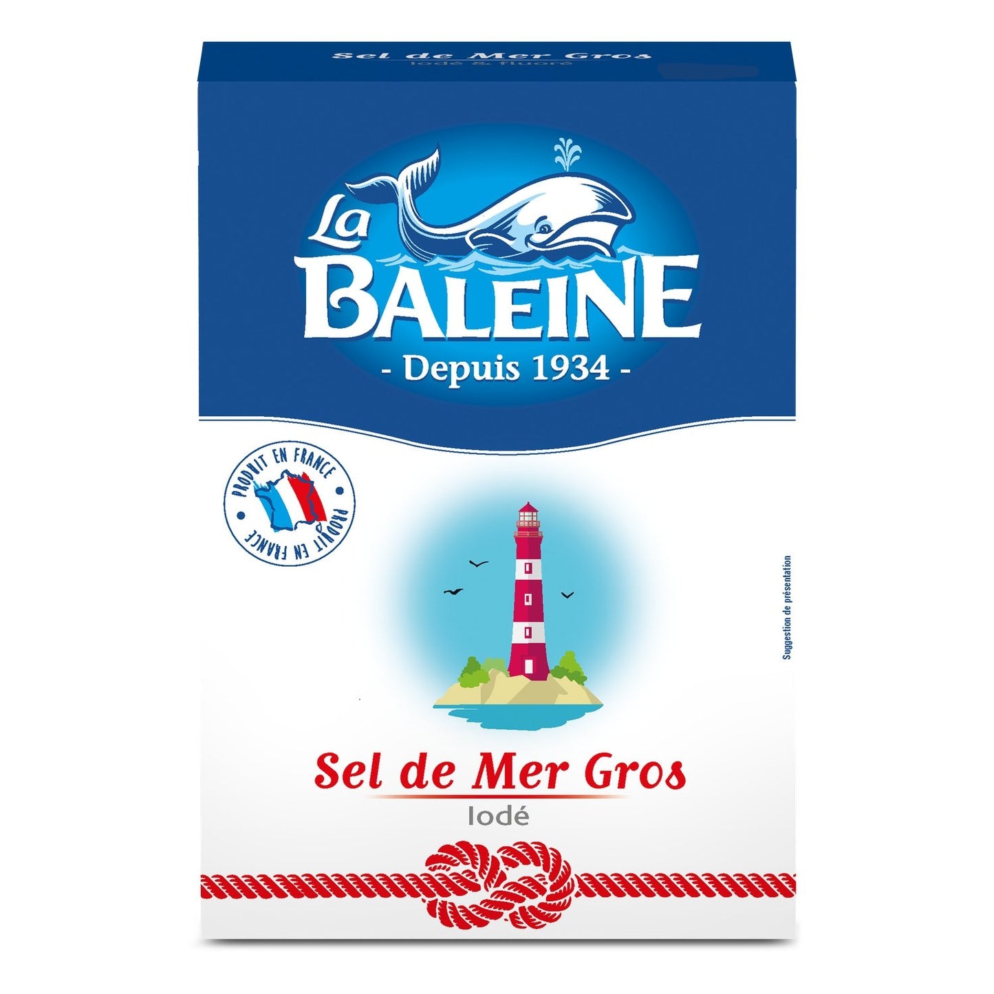 LA BALEINE Jodiertes grobes Salz
