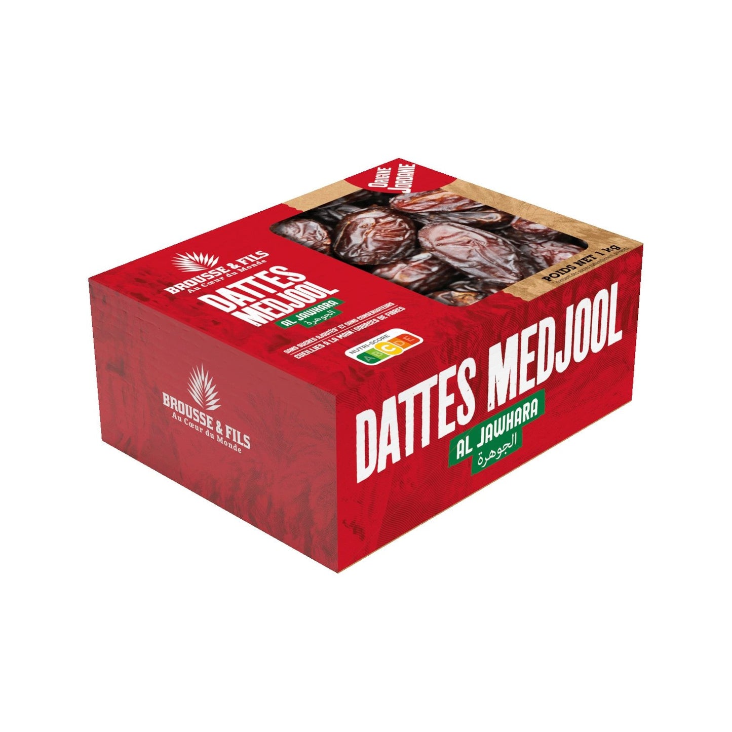 Dattes Medjool Jordanie BROUSSE VERGEZ la boite de 1kg