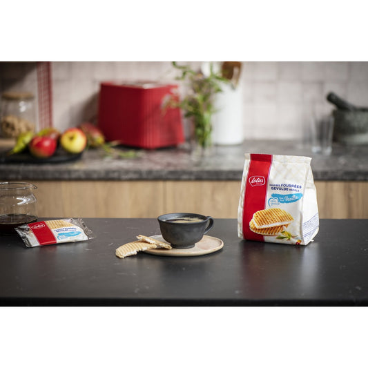 Gauffres Fourrées Cœur Fondant Saveur Vanille LOTUS