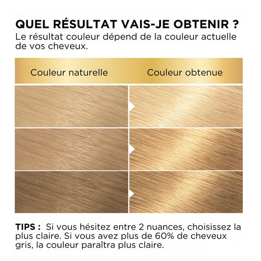 Coloration Permanente 110 Blond Très Très Clair Naturel Eclaircissant Belle Color GARNIER