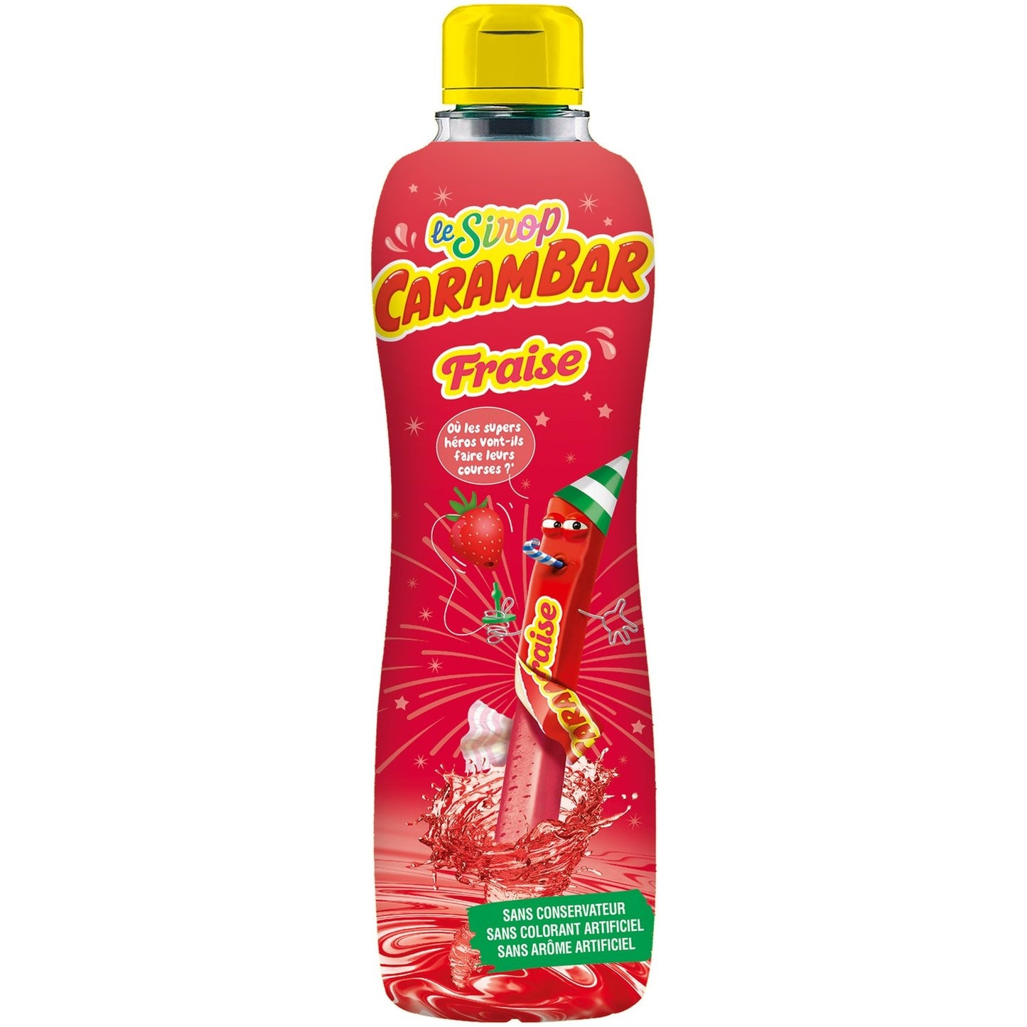 Sirop Fraise CARAMBAR