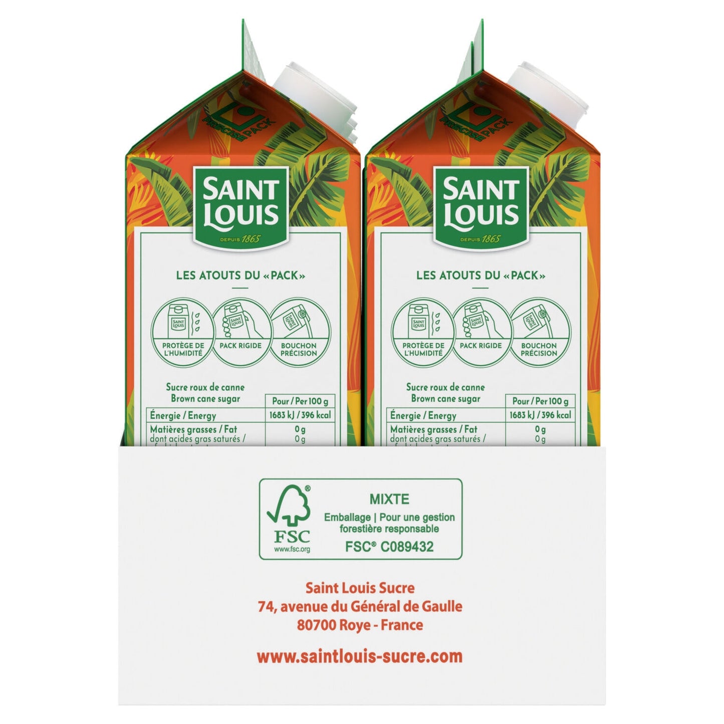 Brown Sugar Cane Sugar SAINT LOUIS
