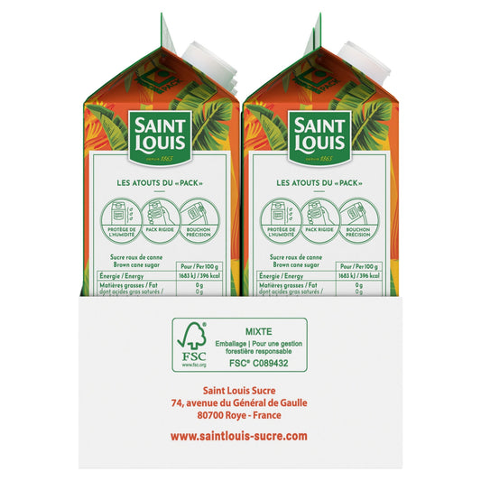 Cassonade Sucre de Canne SAINT LOUIS