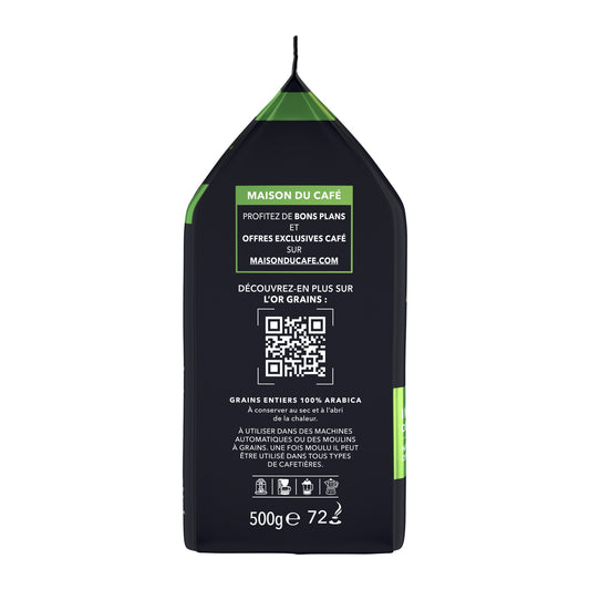 L'OR Brasilianische Haselnusskaffeebohnen Intensität 6