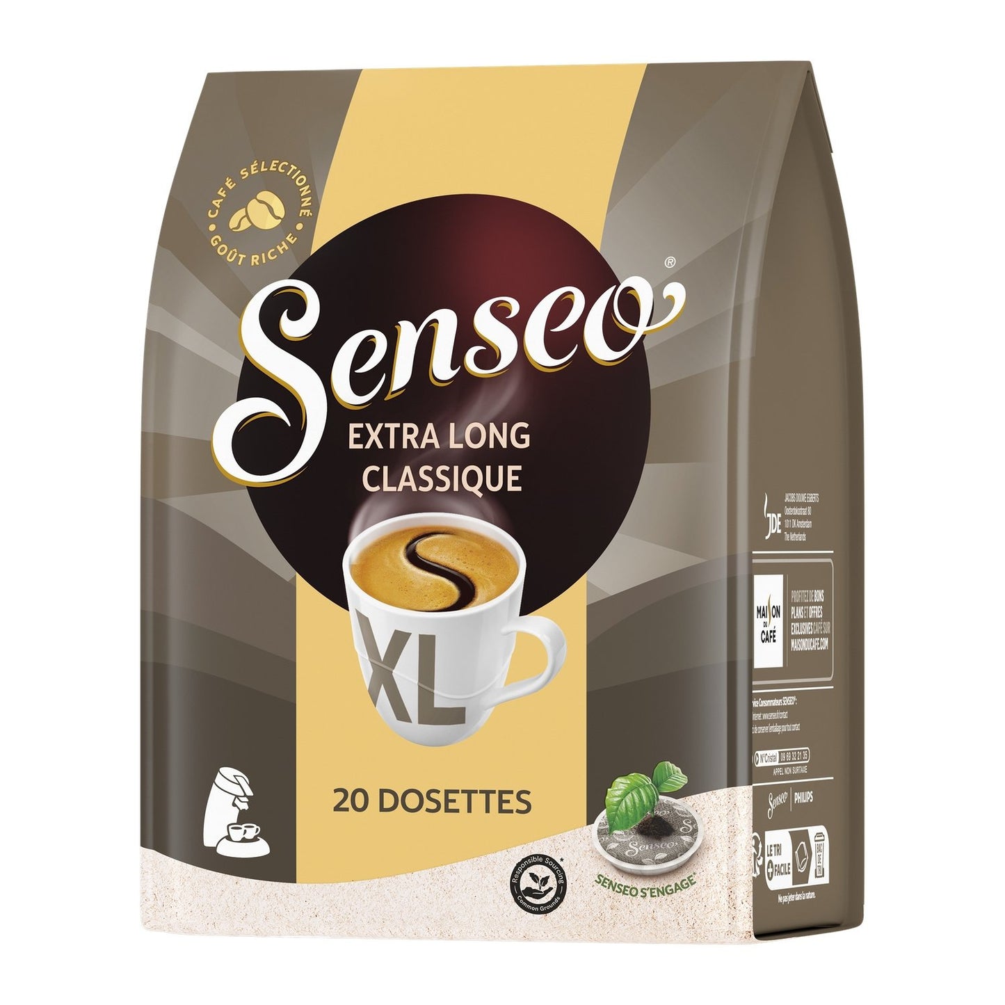 Classic Extra Long Senseo Compatible Coffee Pods SENSEO