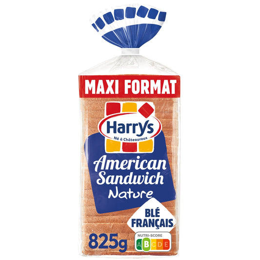 HARRYS American Sandwich Bread, Plain, Maxi Size, No Additives