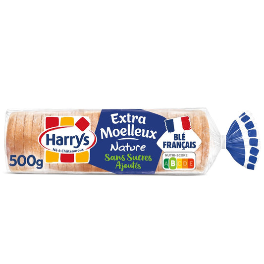 HARRYS Extra Soft Plain Sandwich Bread No Added Sugar No Additives