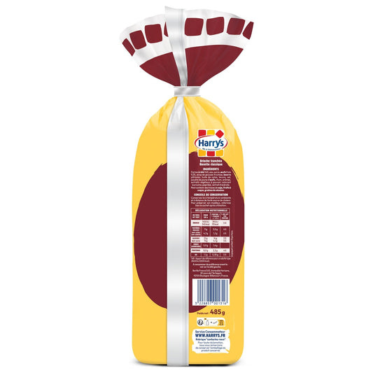 Brioche Tranchée Recette Classique Nature Sans Additifs HARRYS