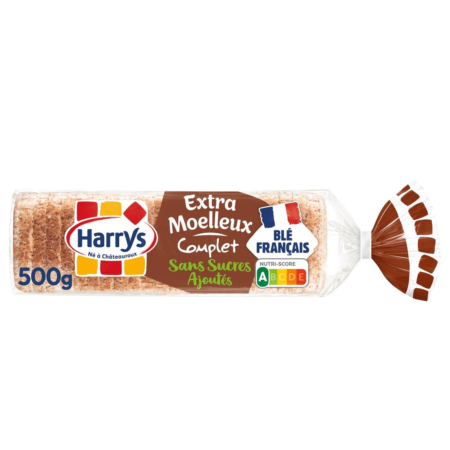 HARRYS Extra Soft Wholemeal Sandwich Bread No Added Sugar No Additives