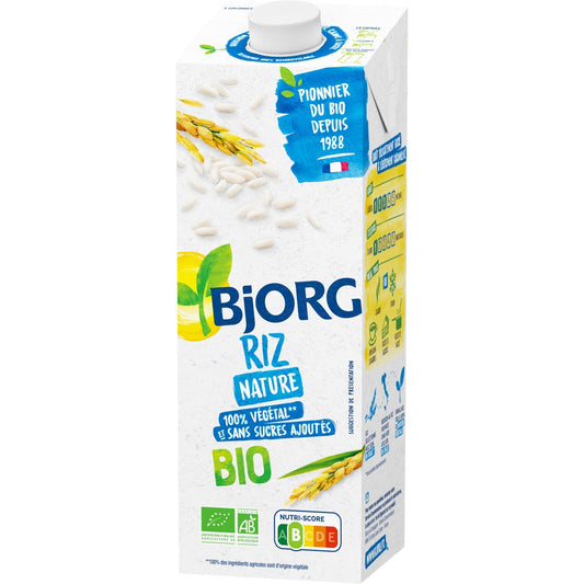Boisson Végétale Bio Riz BJORG