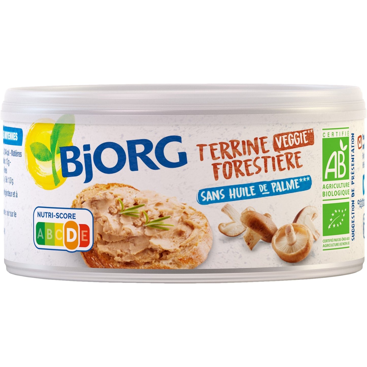 Terrina ecológica de setas BJORG