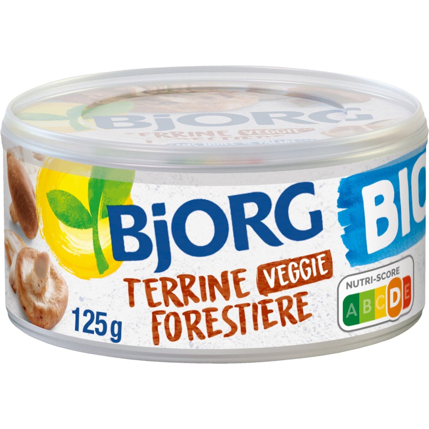 Terrine Bio Forestière BJORG La boite de 125g