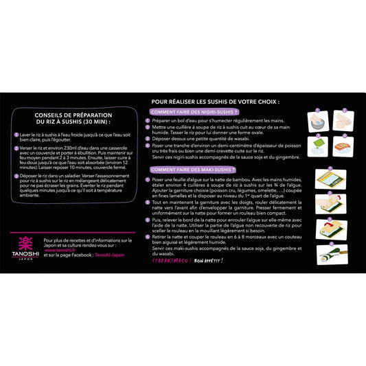 Kit pour Sushi Doux TANOSHI