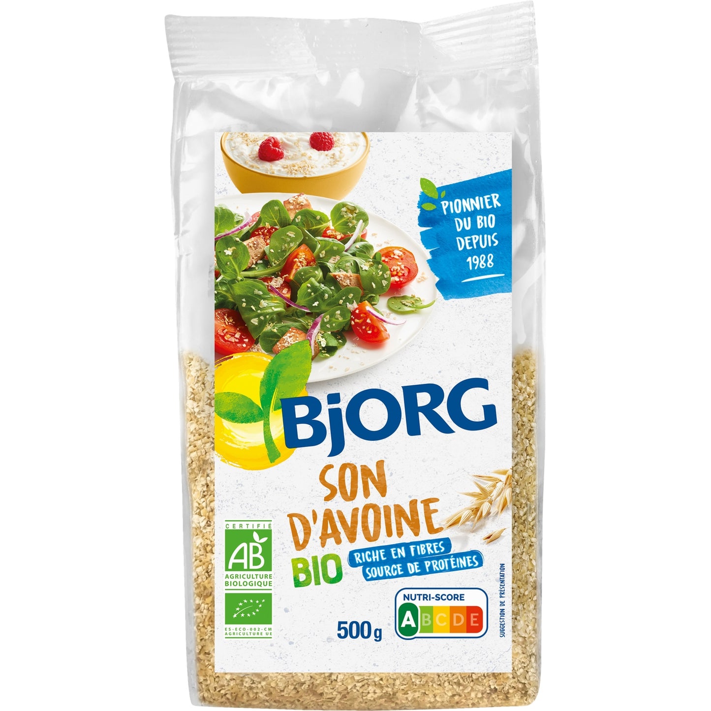 Crusca d'avena biologica BJORG