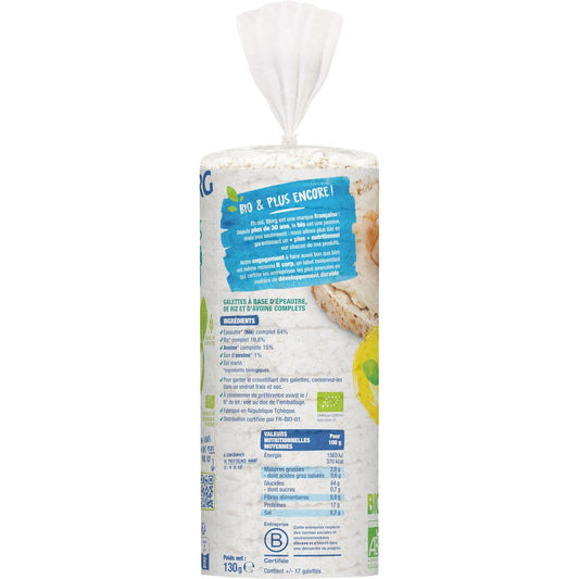 Galettes Epeautre Son d'Avoine Bio BJORG