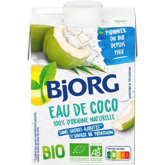 Boisson Végétale Eau de Coco Bio BJORG