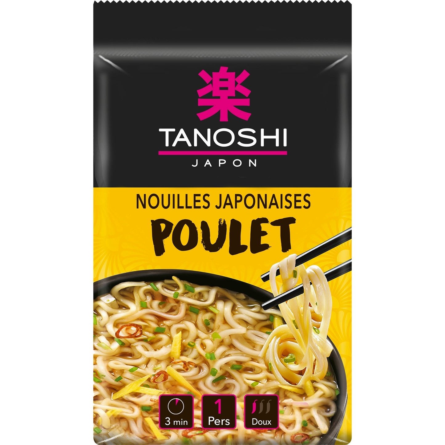 Nouilles Blé Poulet TANOSHI Le paquet de 85g