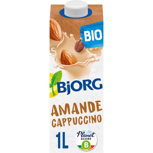 Boisson Végétale Bio Lait d'Amande Cappuccino BJORG