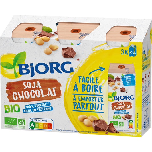Boisson Végétale Soja Chocolat Bio BJORG