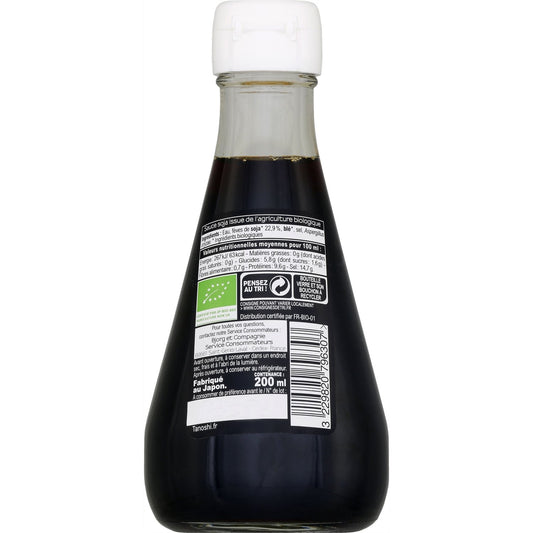 Sauce Soja Soja Salée Bio TANOSHI