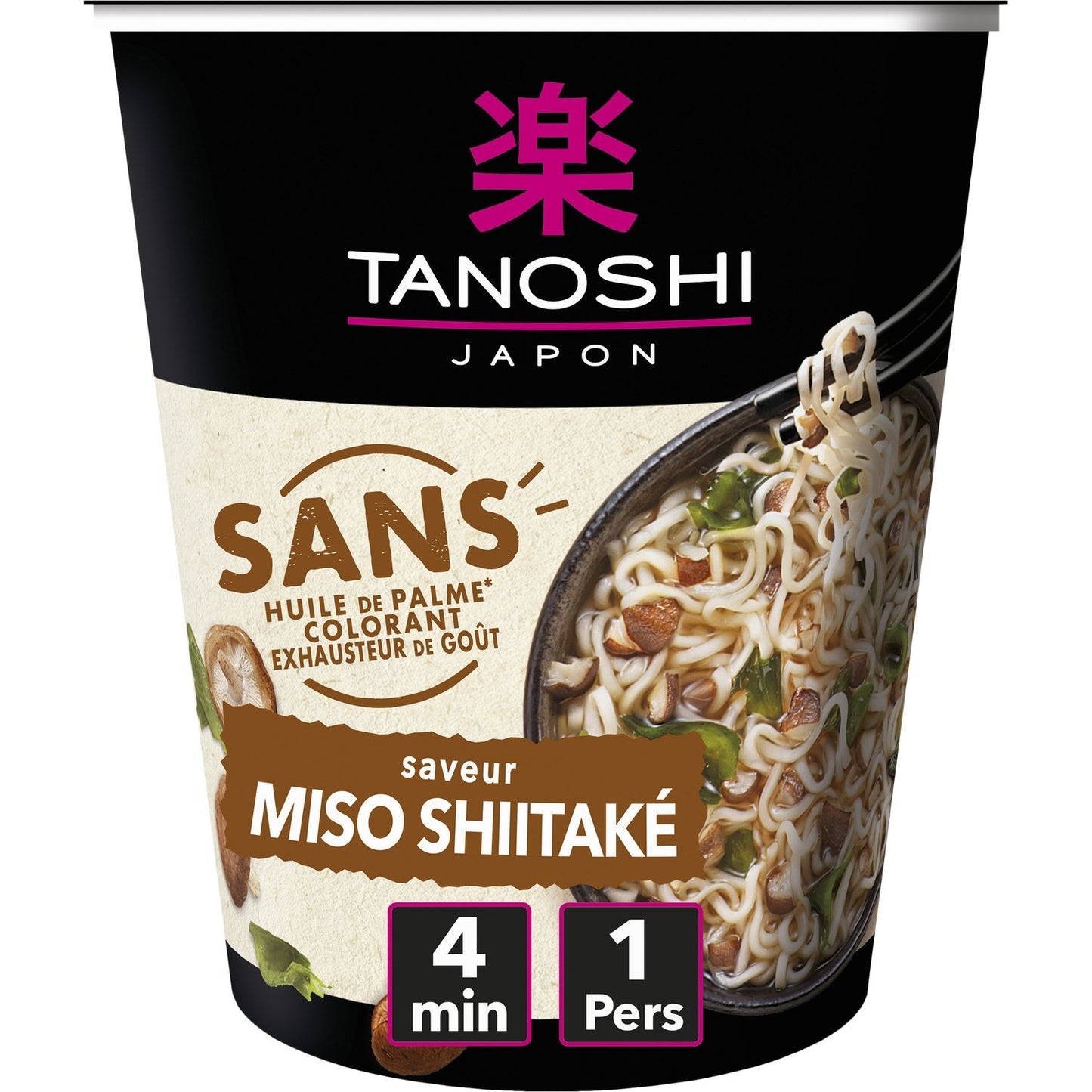 TANOSHI Dehydrated Shitake Noodle Soup