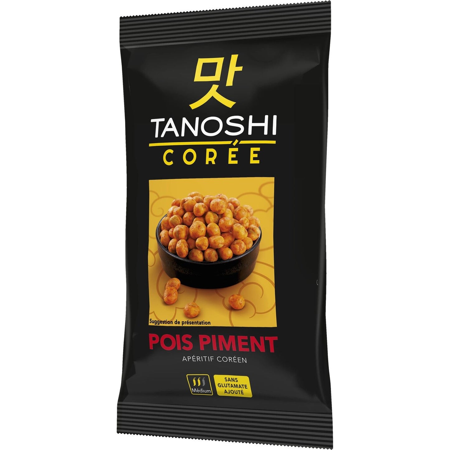Biscuits Apéritif Crackers Pois Piment TANOSHI