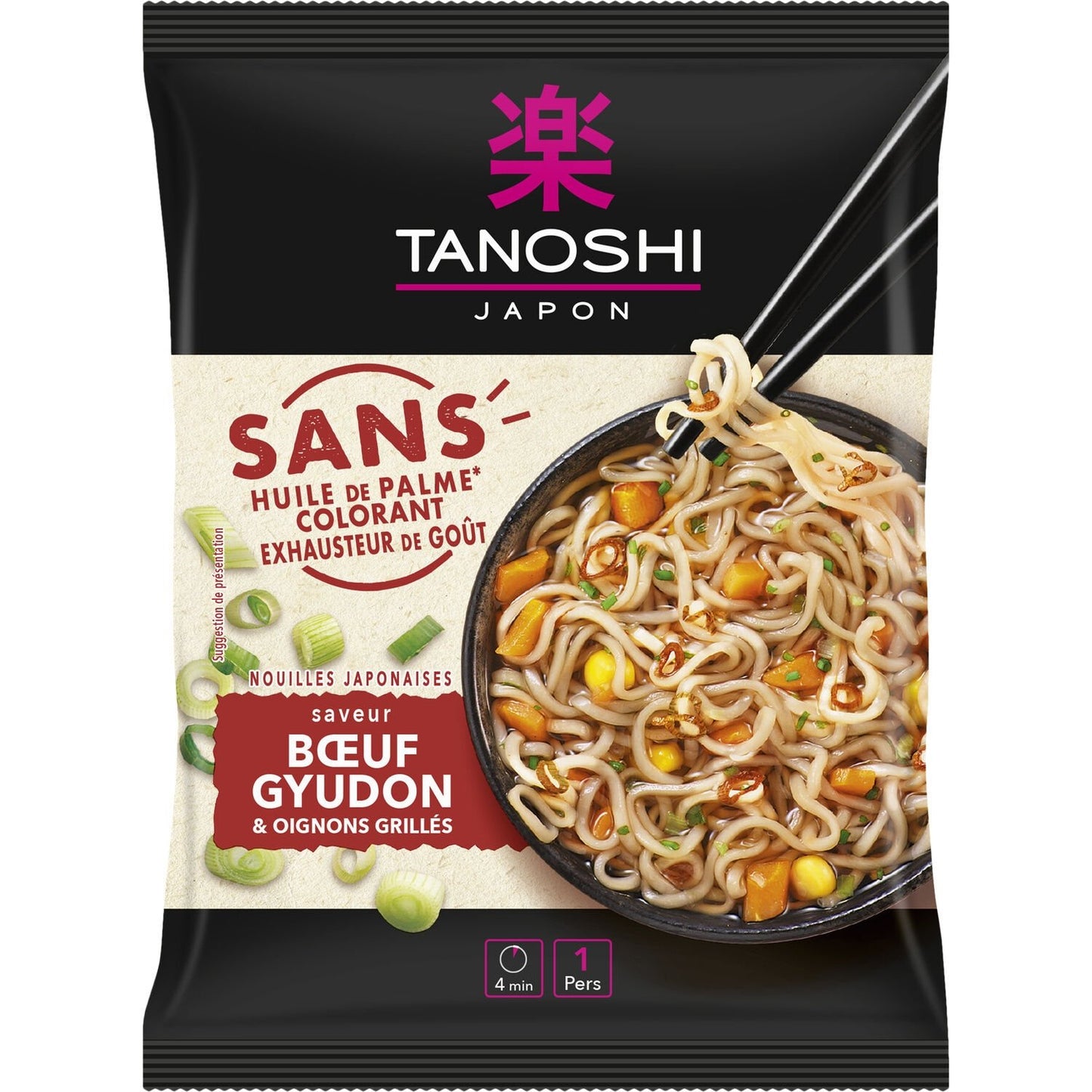 Nouilles Japon TANOSHI Le sachet de 73g