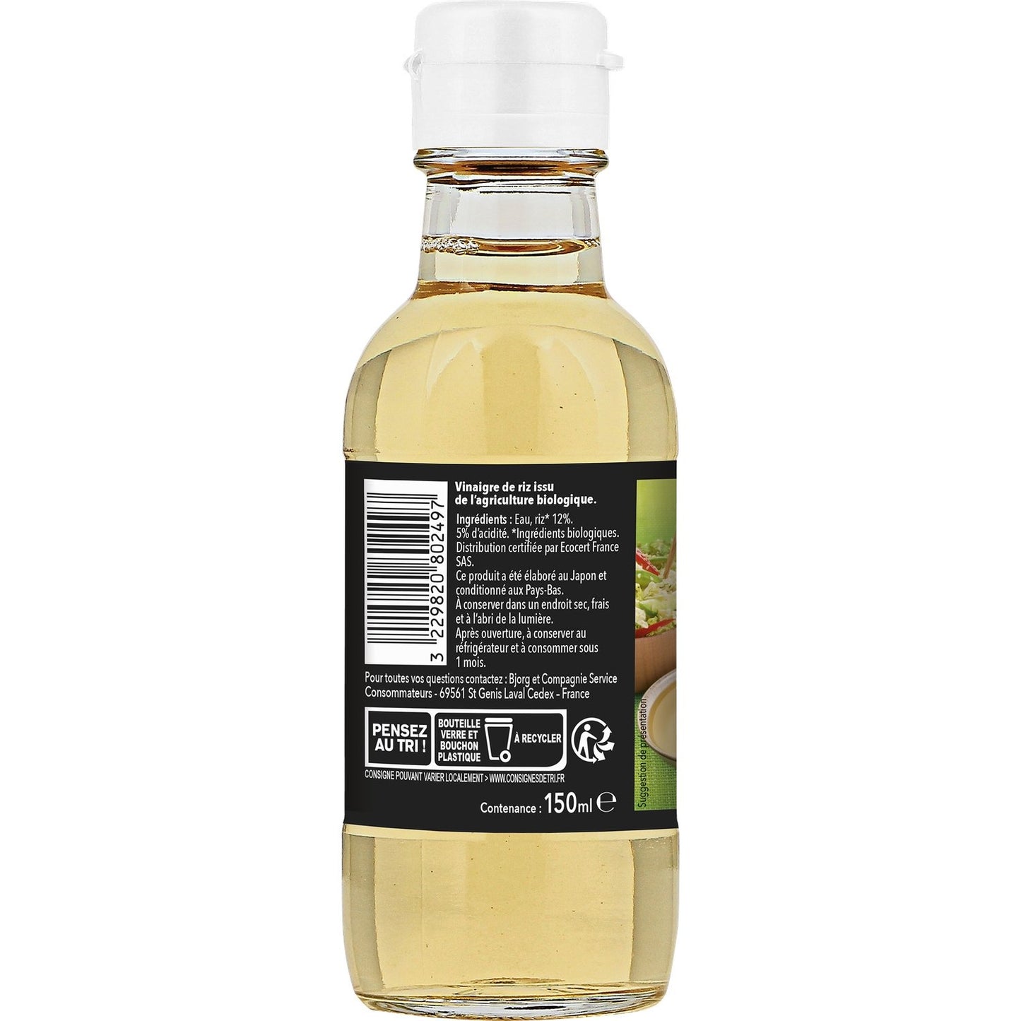 Vinaigre de Riz Bio TANOSHI