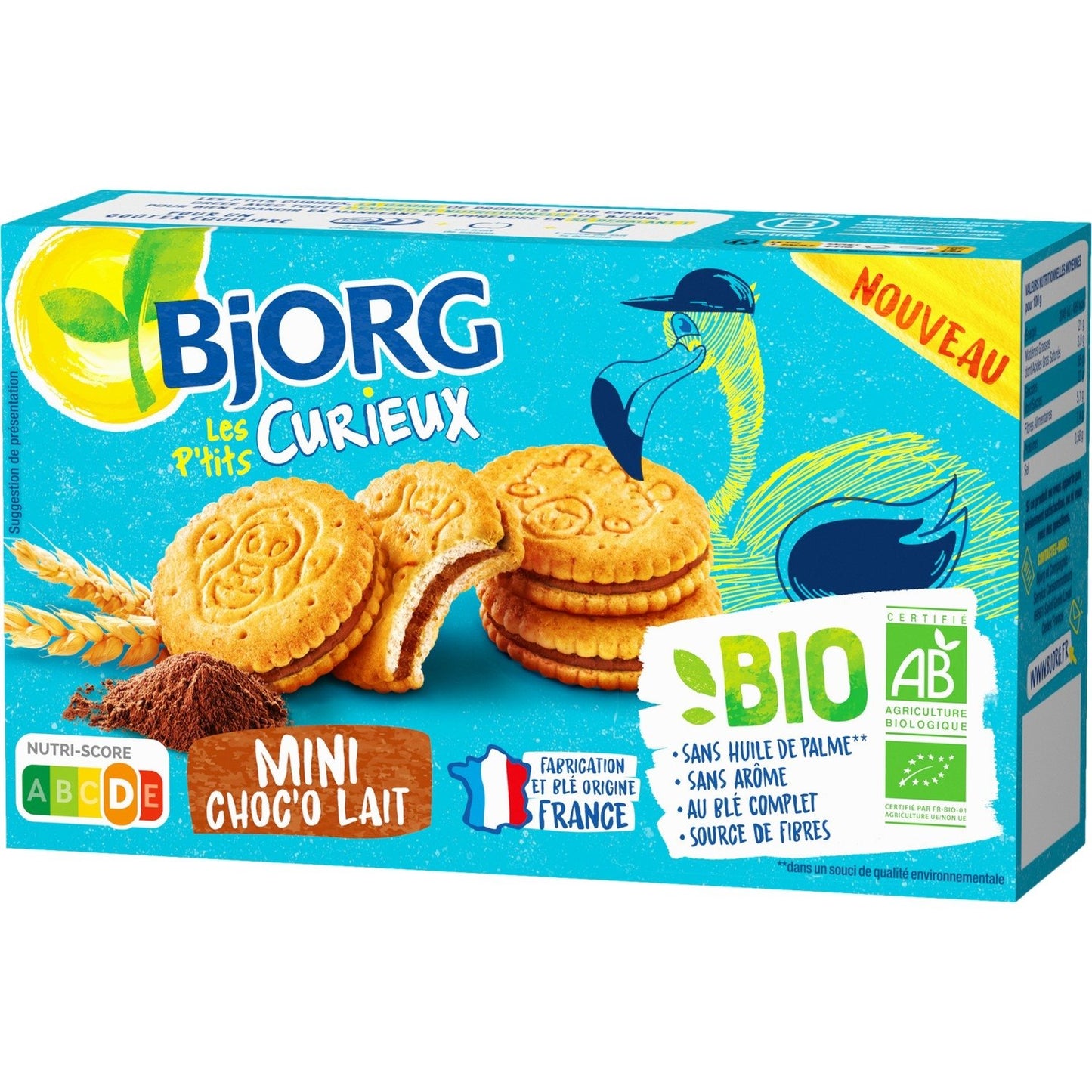 BJORG Bio-Schoko-Milchkekse