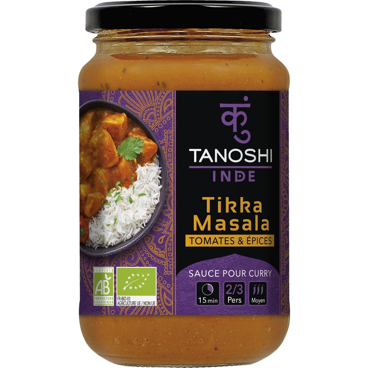 TANOSHI Bio-Tikka-Masala-Sauce