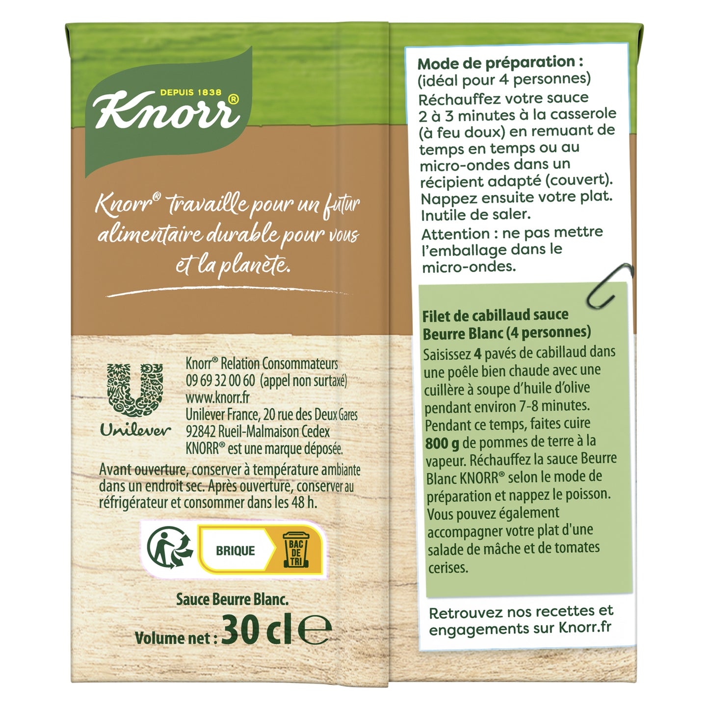 KNORR Schalotten-Weißbuttersauce