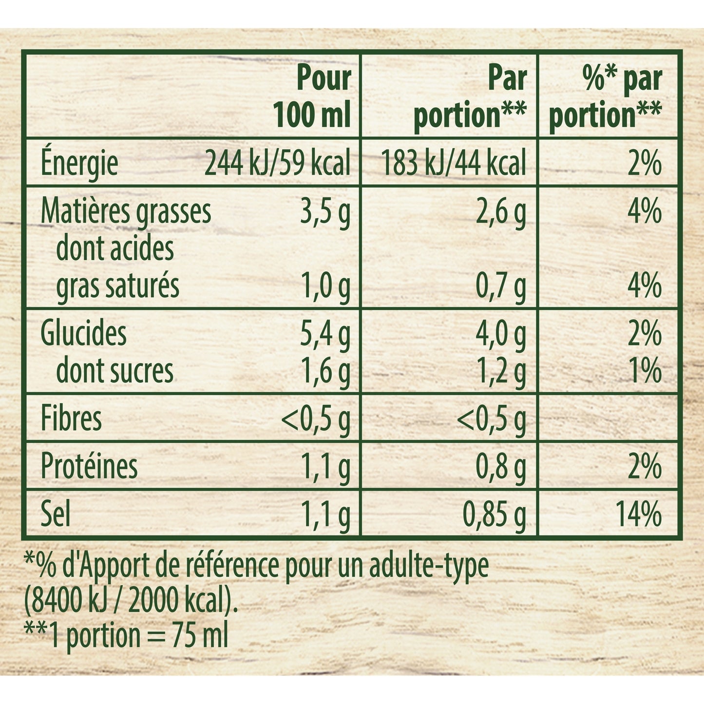 KNORR Flüssige Pfeffersauce mit Sauerrahm