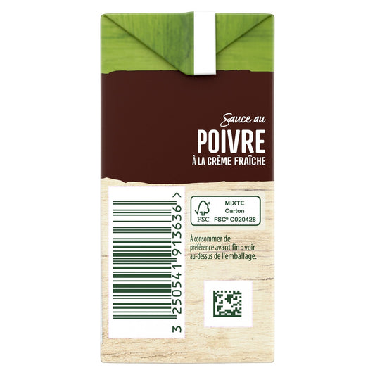 Sauce Liquide Poivre à la Crème Fraîche KNORR