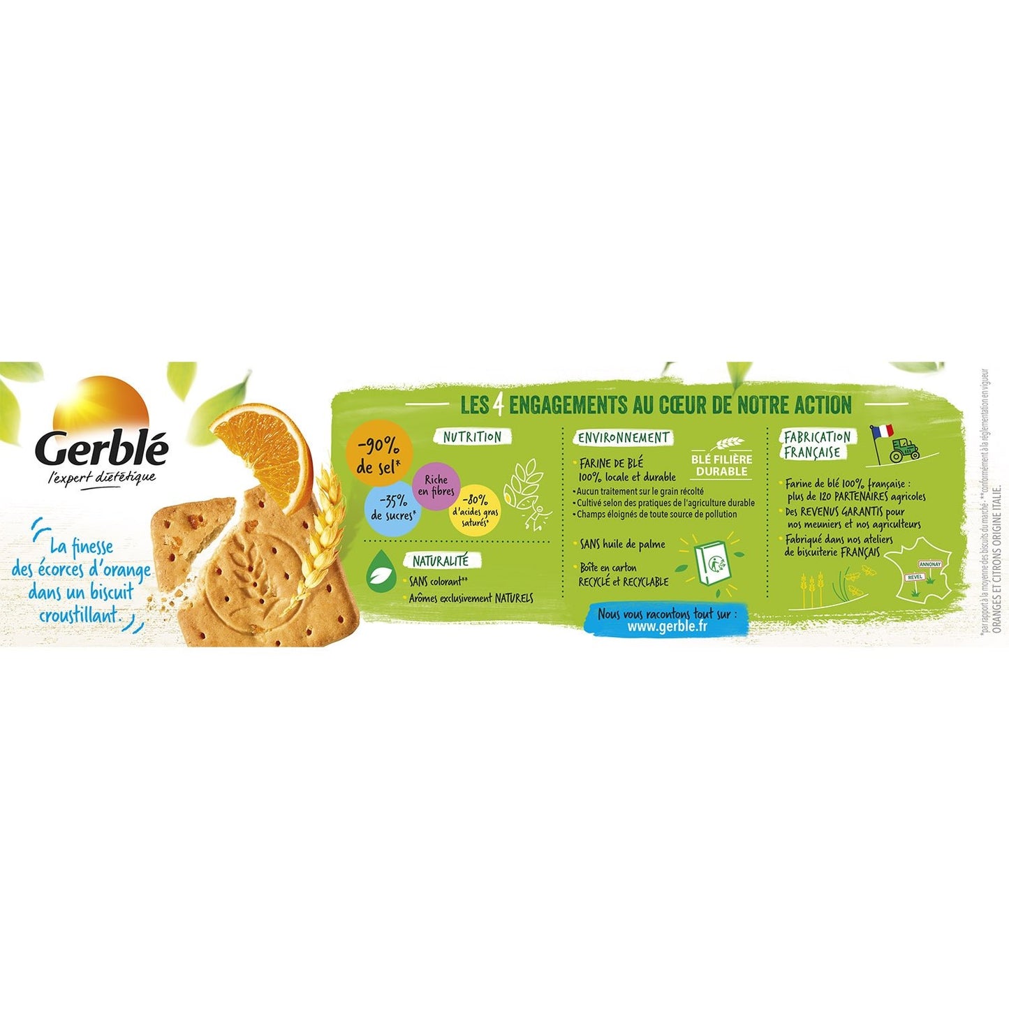 GERBLE Candied Bark Snack Biscuit